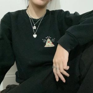 American Apparel Pizza Sweatshirt